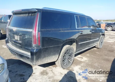 2016 Cadillac Escalade Esv Premium Collection z USA, uszkodzony, nr VIN 1GYS4JKJ1GR174023